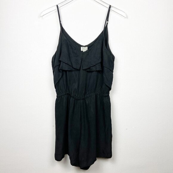 MODERN VINTAGE | Black Romper Medium - Picture 1 of 8